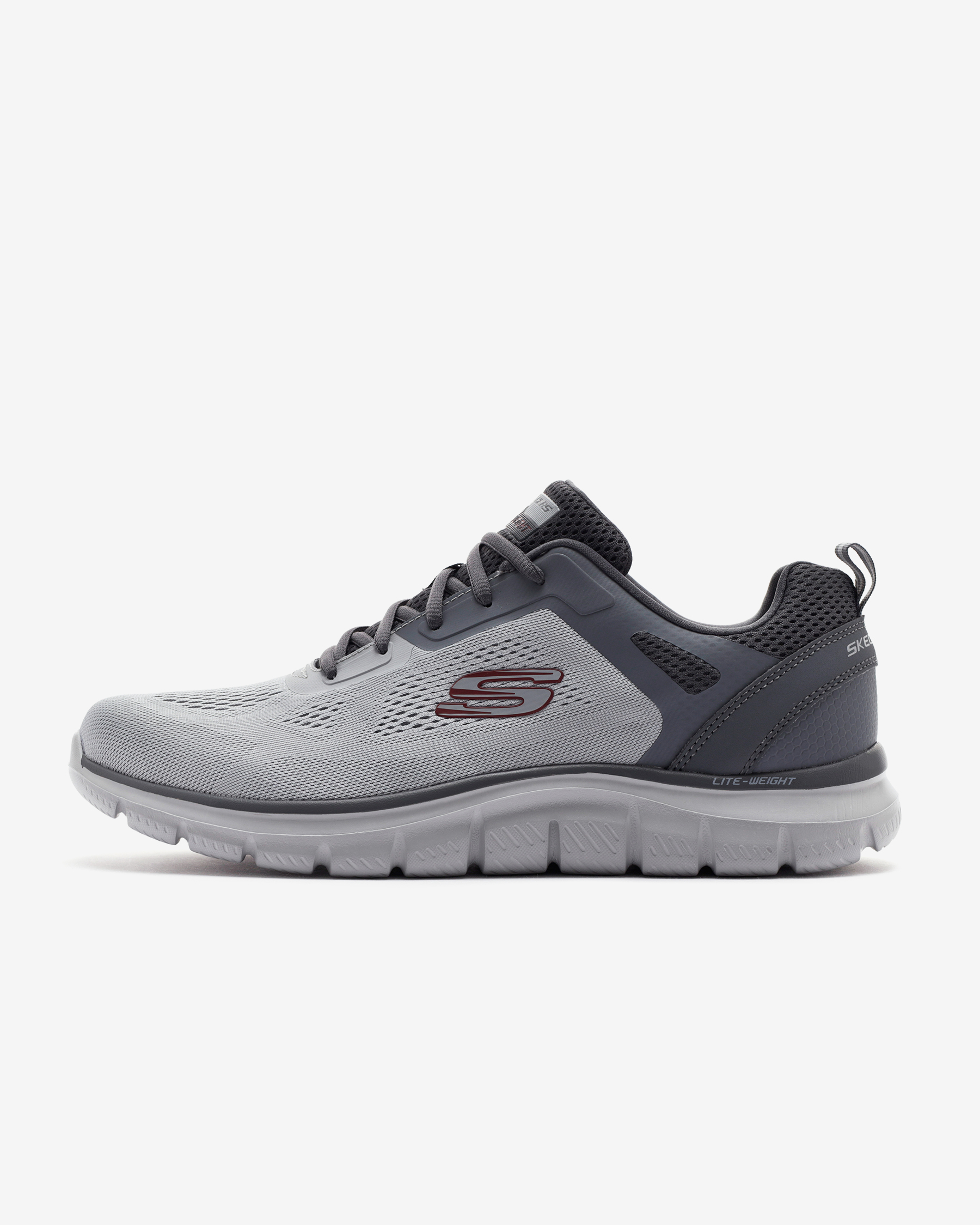 Grey skechers shop